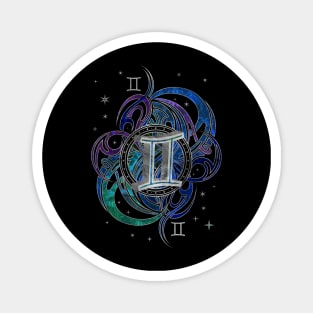 Gemini Zodiac Sign Air Element Magnet